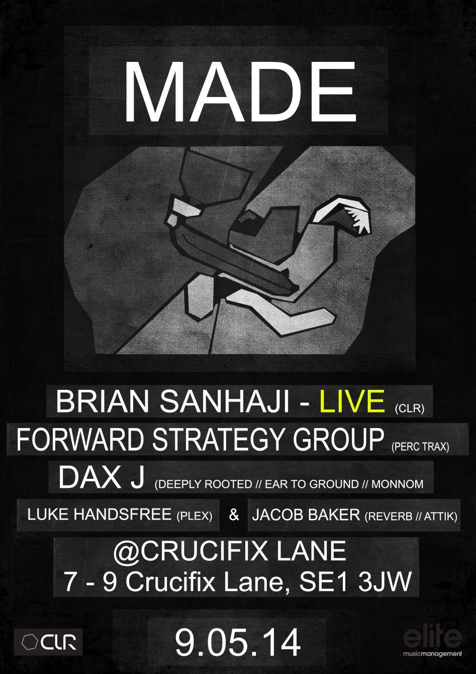 Made with Forward Strategy Group, Brian Sanhaji & Dax J - Flyer back