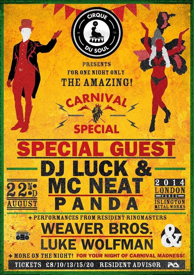 Cirque Du Soul: Carnival Special at Islington Metal Works, London