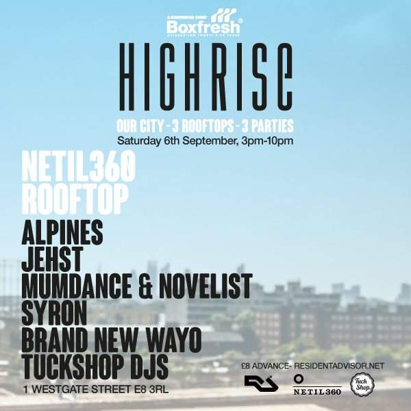 High Rise - Sold Out - Flyer front
