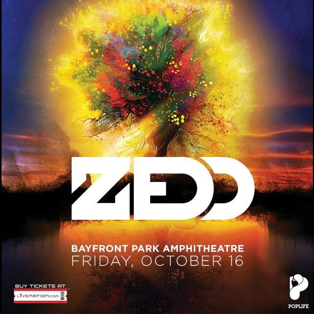 Zedd True Colors Tour at Bayfront Park, Miami