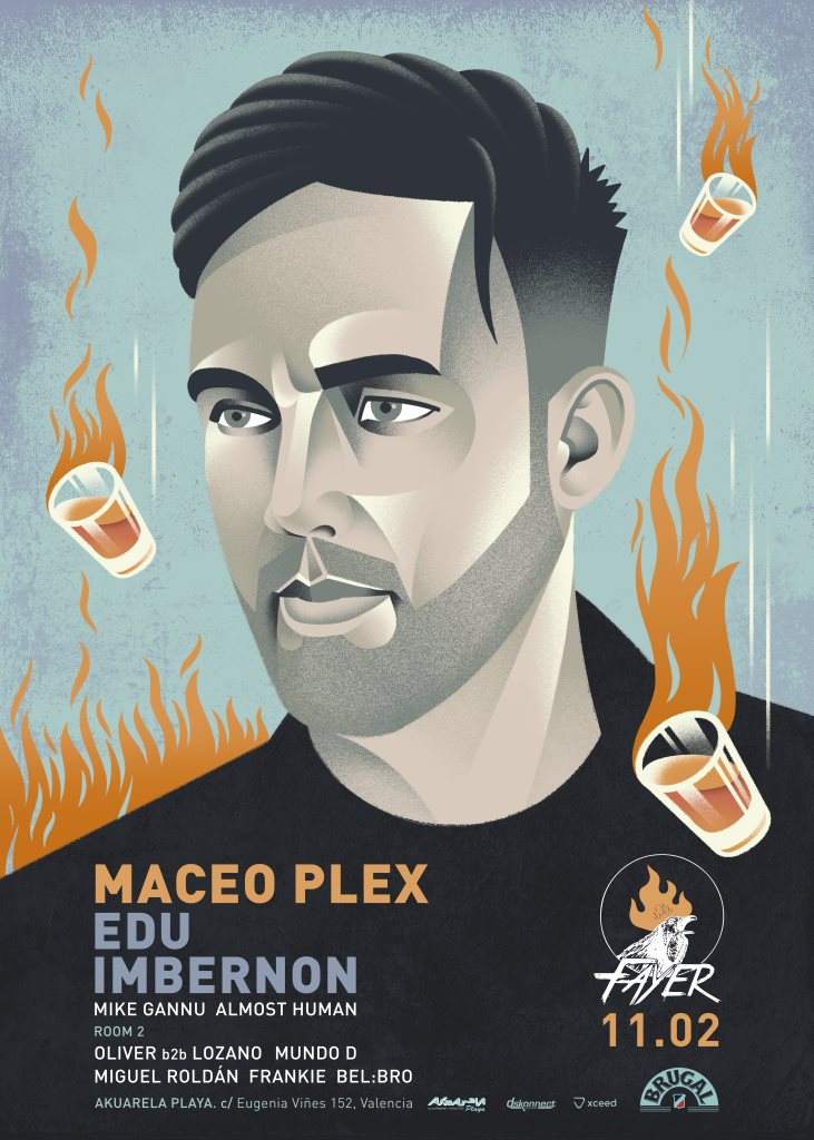 Maceo Plex + Edu Imbernon at Fayer at Akuarela Playa, East