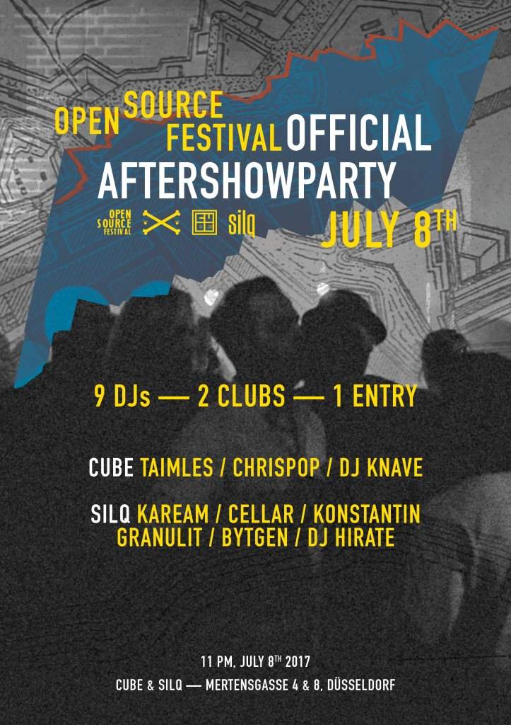 Osfap - Open Source Festival Aftershowparty 2017 at Silq, Düsseldorf