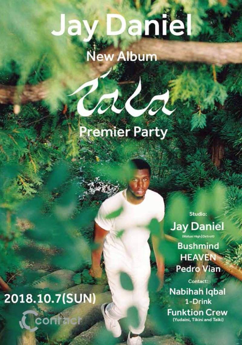 Jay Daniel new Album 'Tala' Premier Party - Flyer front