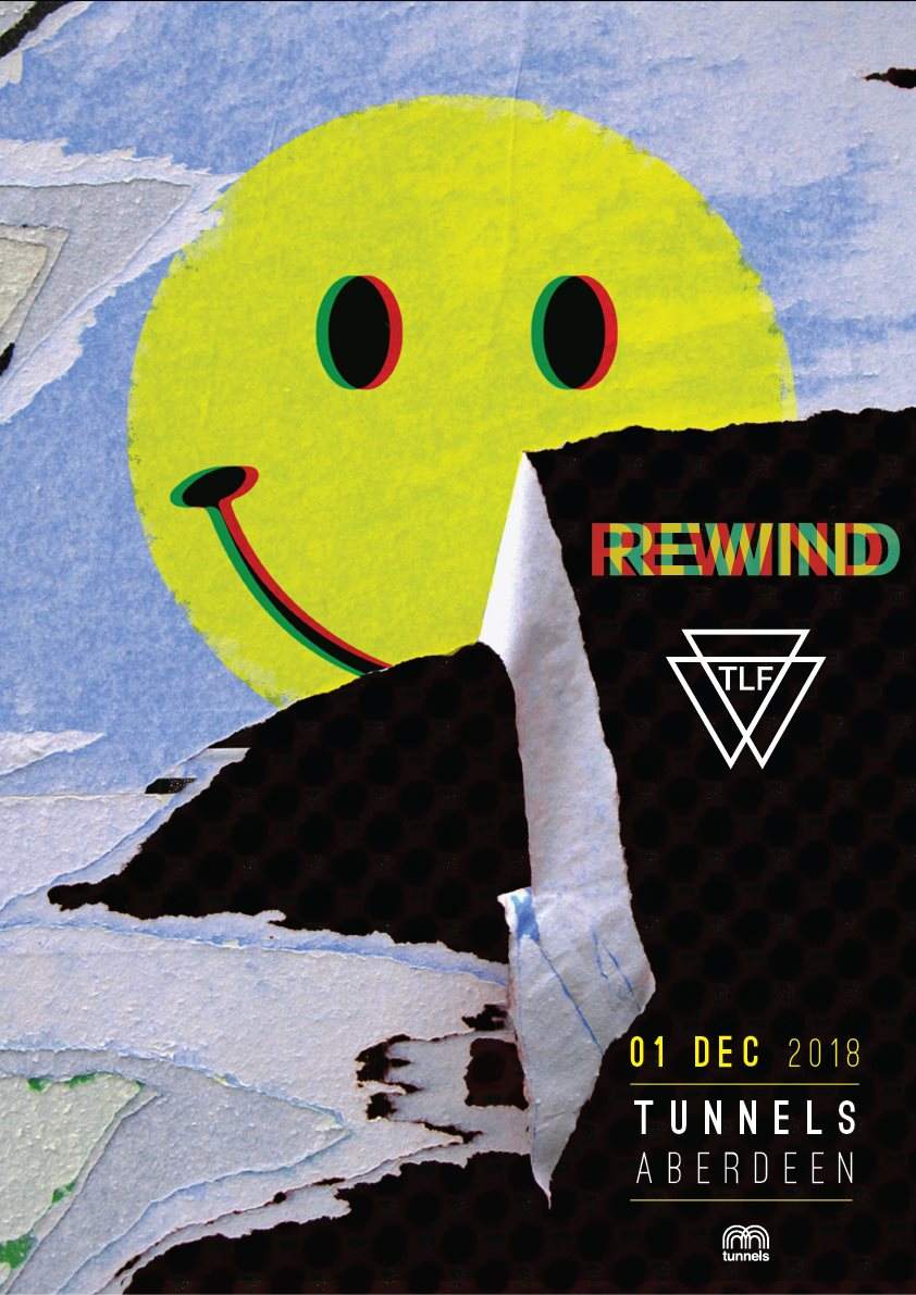 TLF Rewind 90s & 00s Christmas Rave at The Tunnels, Aberdeen