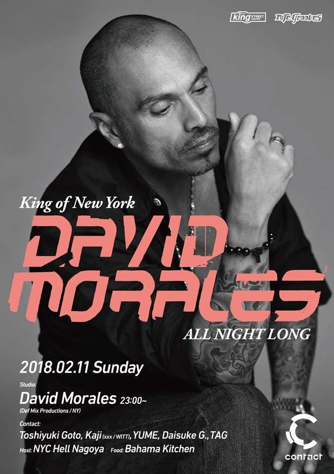 King of New York -David Morales All Night Long- - Flyer front
