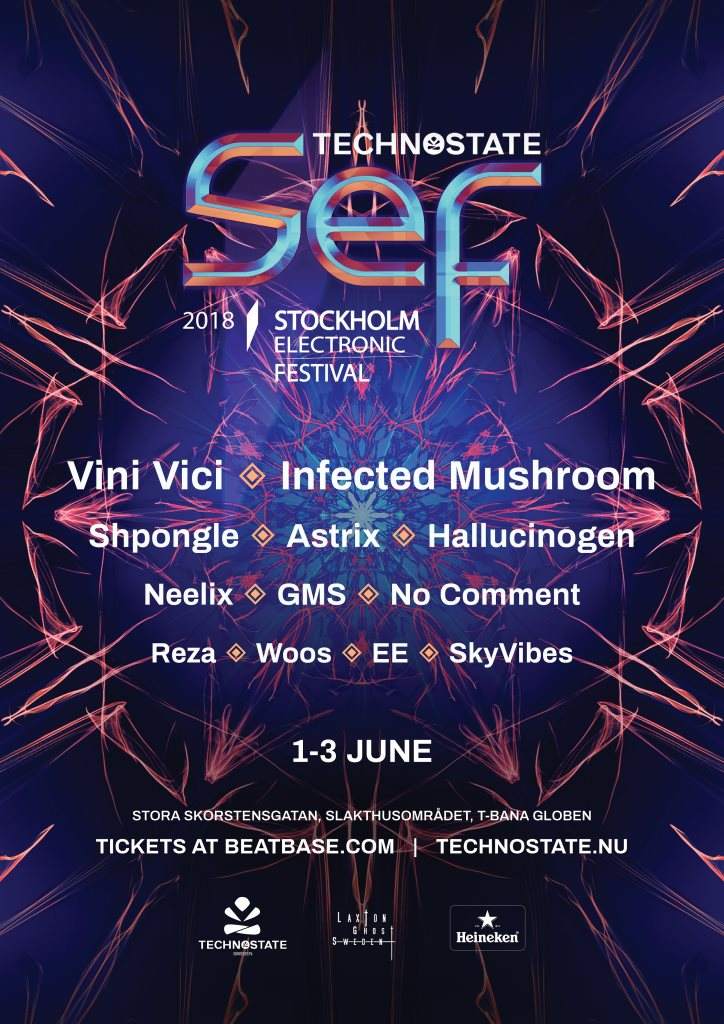 Stockholm Electronic Festival 2018 at Stora Skorstensgatan, Stockholm