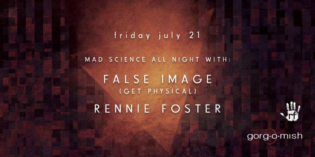 False Image & Rennie Foster - Flyer front