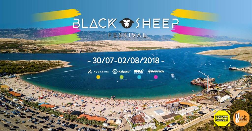 Black Sheep Festival 2018 at Zrce Beach, Croatia