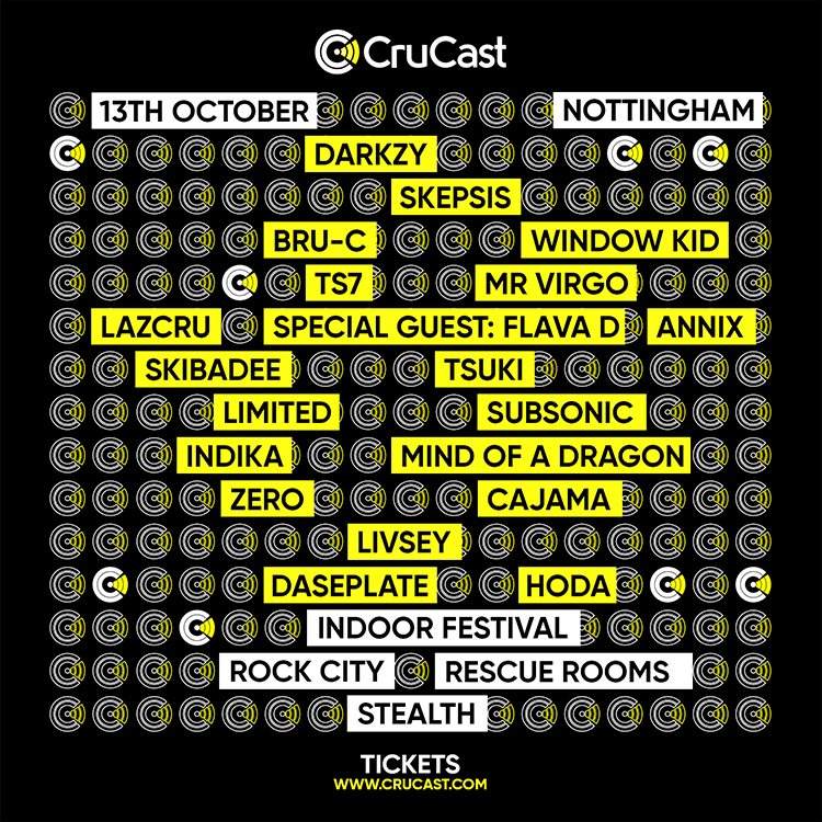 Crucast Indoor Festival - Nottingham at Rock City, Midlands