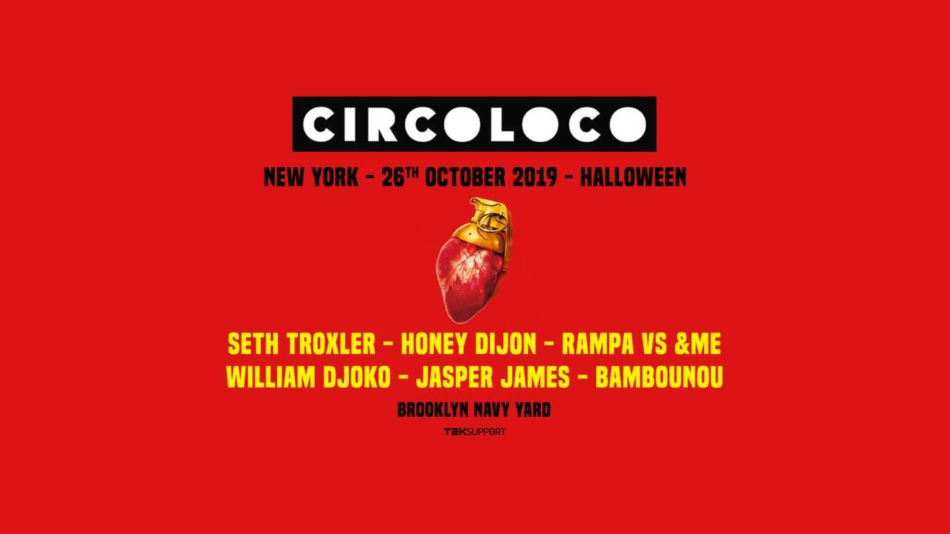 Circoloco Halloween at Brooklyn Navy Yard Building 268, New York