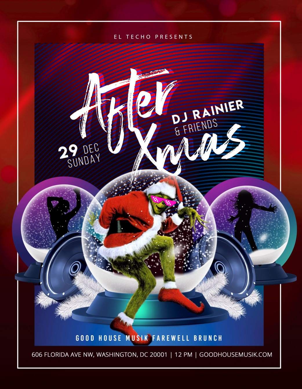 After Xmas - Flyer front