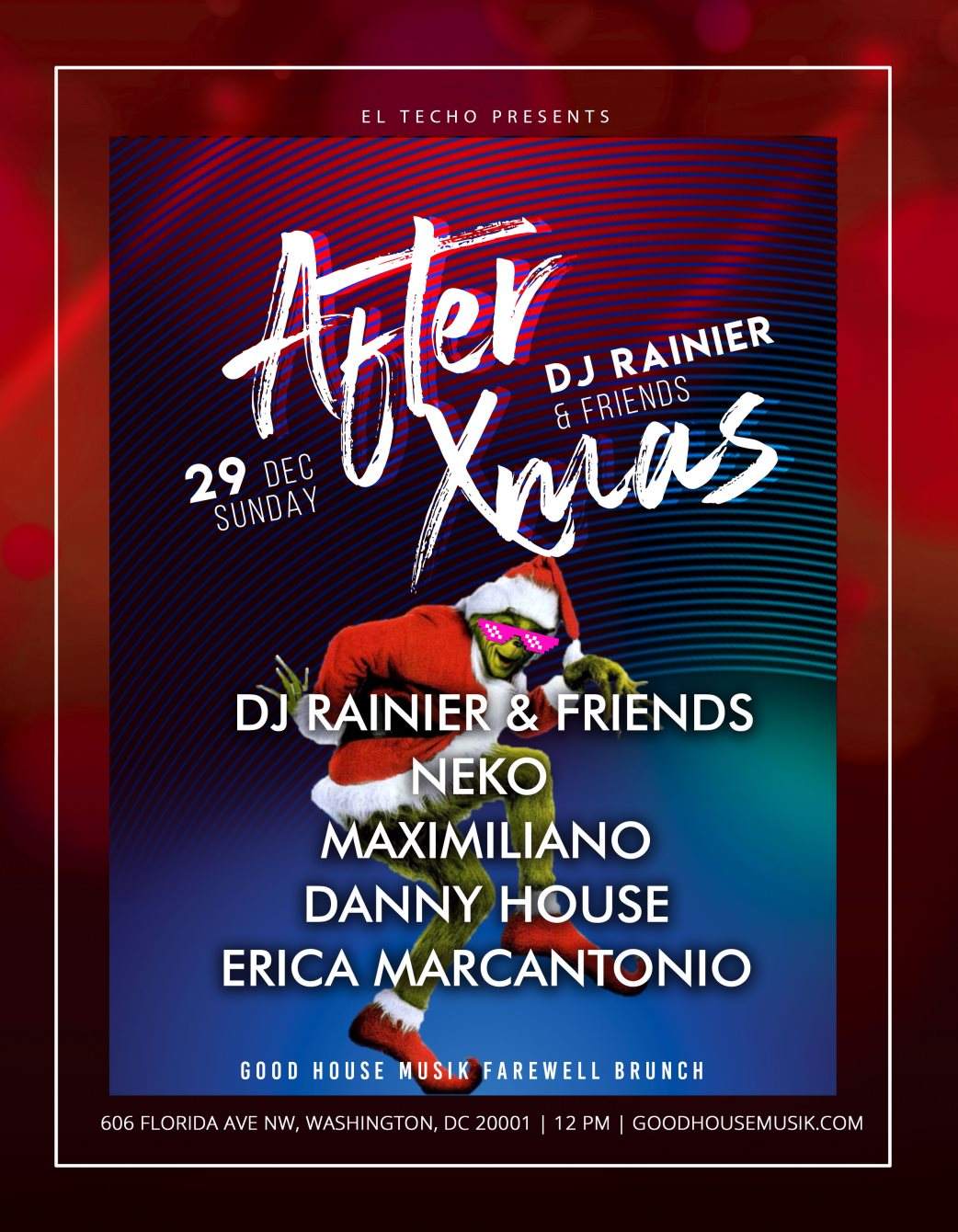 After Xmas - Flyer back