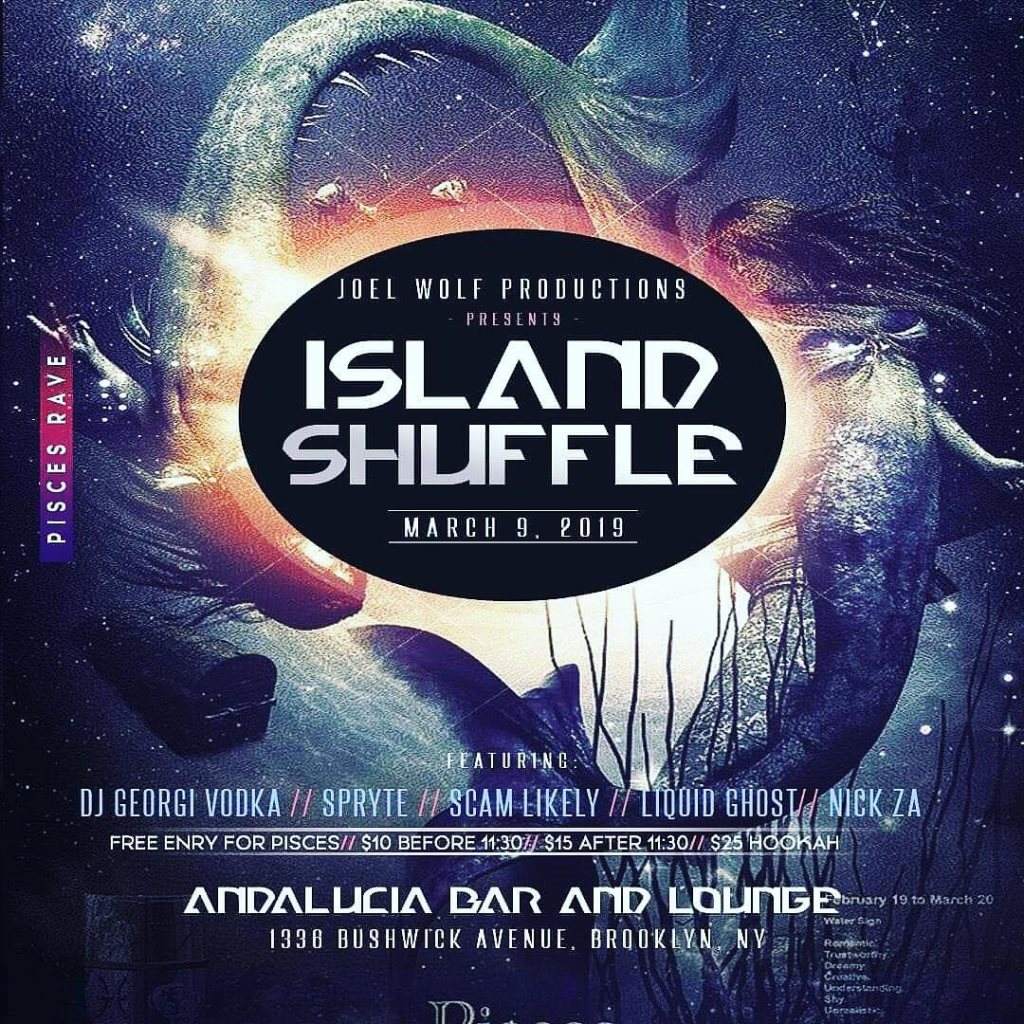 Island Shuffle! A Pisces Rave at Andalucia Bar and Grill, New York