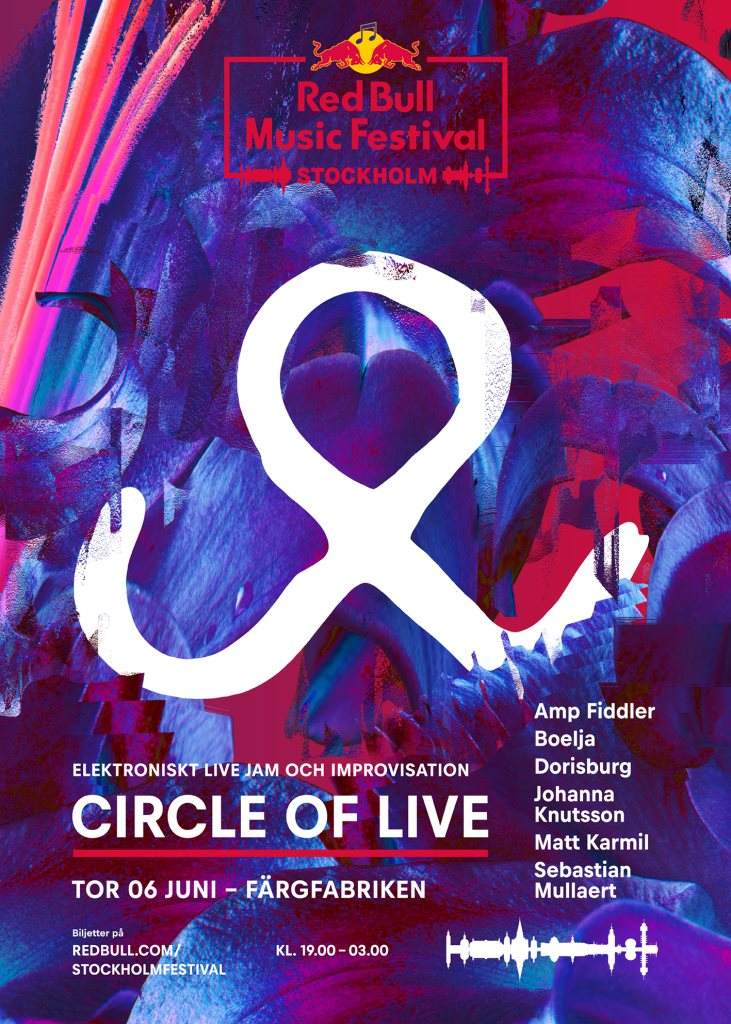 Red Bull Music Festival Stockholm presents Circle of Live at Färgfabriken,  Stockholm