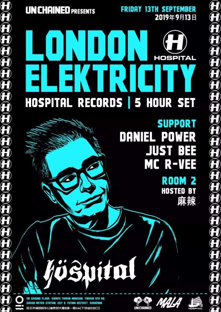 Unchained Pres. London Elektricity at OIL Club, Shenzhen
