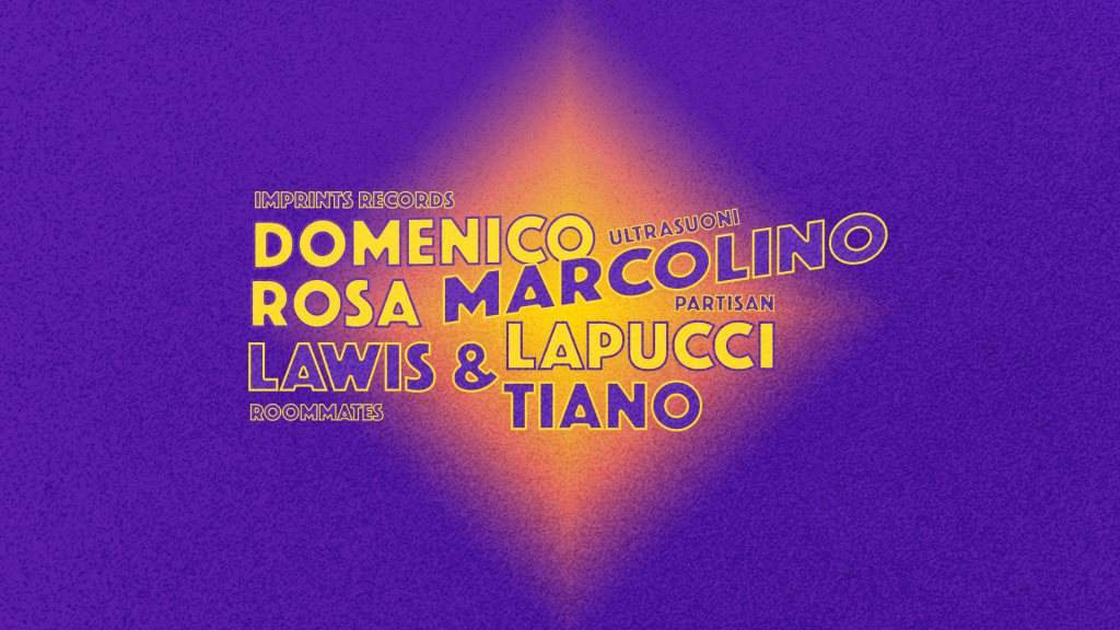 Rmmt: Domenico Rosa, Marcolino, Lapucci - Flyer front