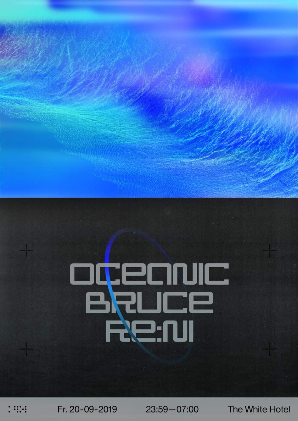 Oceanic / Bruce / re:ni - Flyer front