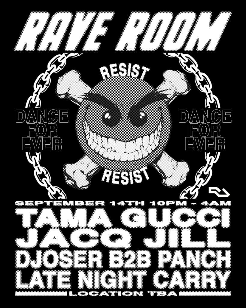 Rave Room feat. Tama Gucci at TBA - Warehouse TBA, Washington DC