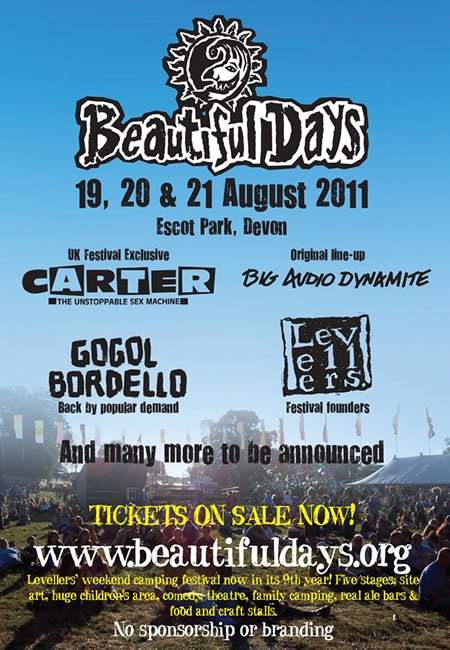 Beautiful Days Festival at Escot Park, West + Wales