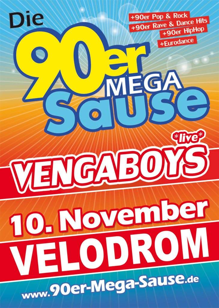 1X Ticket 90Er Mega Sause Berlin In Berlin – KQTRUC