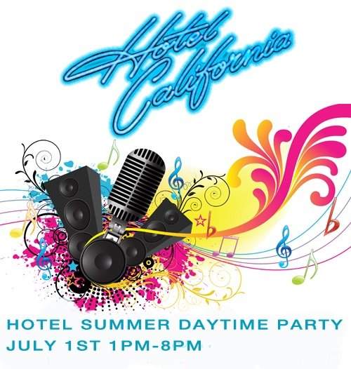 Hotel California, Outdoor Day Party at Phoenix Hotel, San Francisco/Oakland