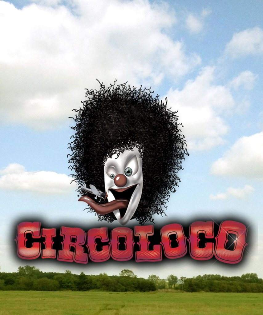 Circo Loco... On The Beach - Flyer front