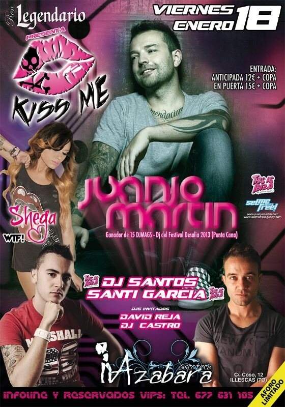 Juanjo Martin at Kiss Me Festival, Illescas at Discoteca Azabara, East