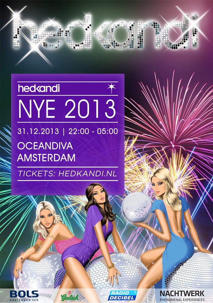 Hed Kandi - The NYE Cruise Edition - Amsterdam at Ocean Diva, Amsterdam