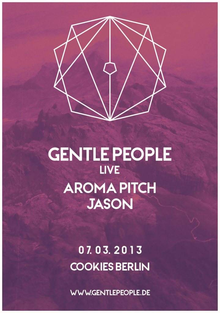 Gentle People Club - Flyer front