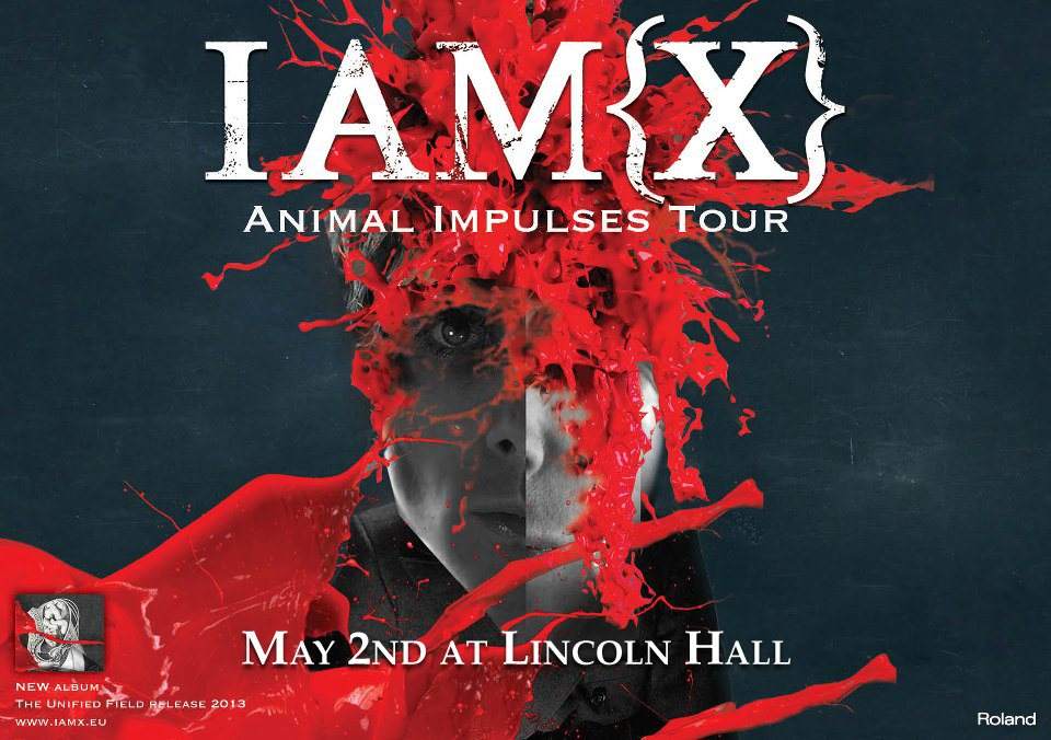 Iamx Animal Impulses Tour at Lincoln Hall, Chicago