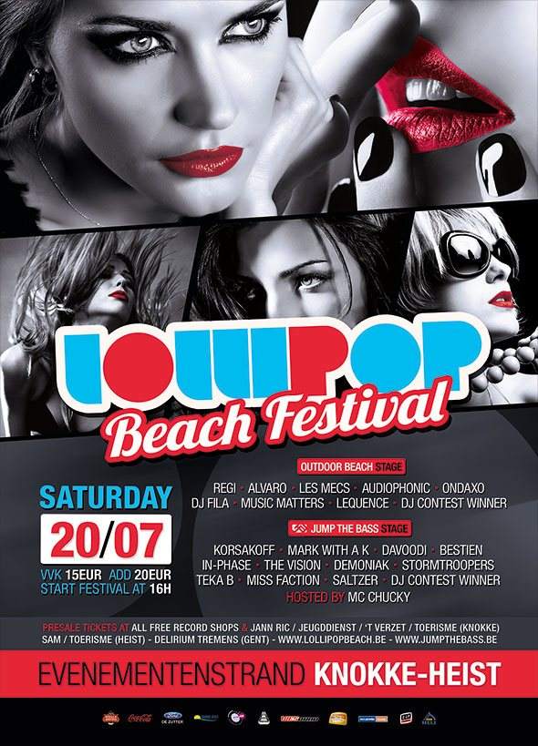 Lollipop Beach Festival at Evenementenstrand, Belgium