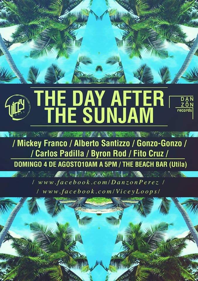 The Day After Sunjam at Utila Island, Honduras