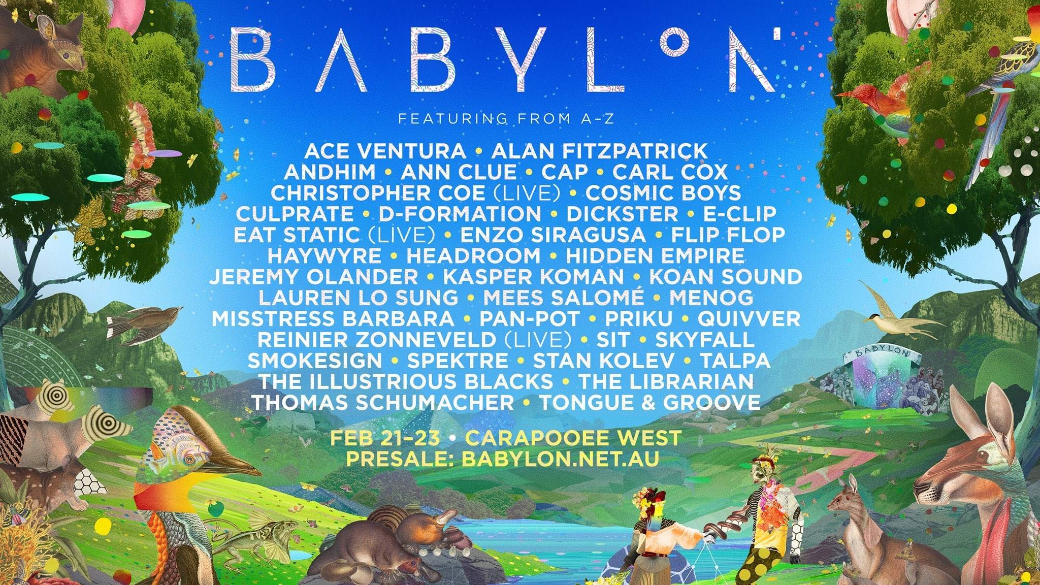 cancelled] Babylon Festival 2020 at TBA - Victoria, Victoria