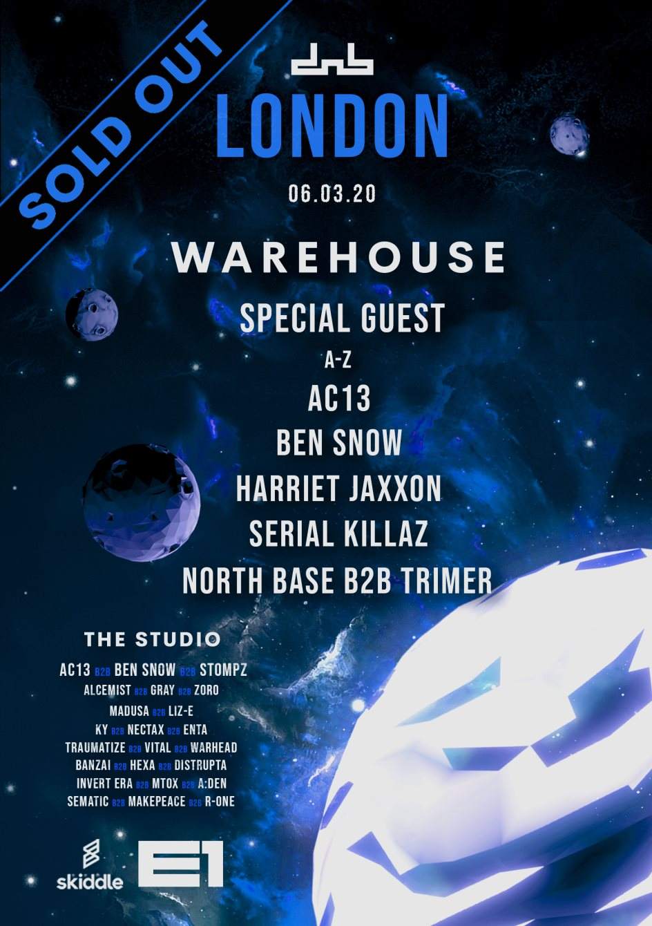 Dnb Allstars: London **Sold Out** At E1, London