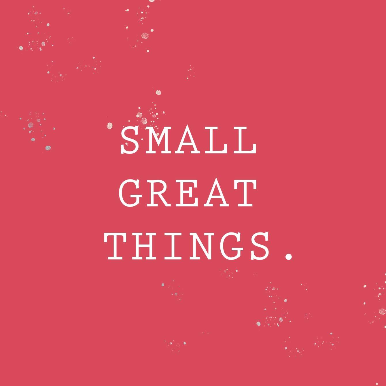 Small Great Things. (Label Showcase) at Æden - Flyer front