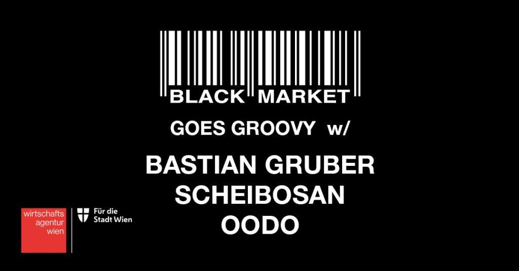 BM Goes Groovy with Bastian Gruber, Scheibosan & Oodo - Flyer front