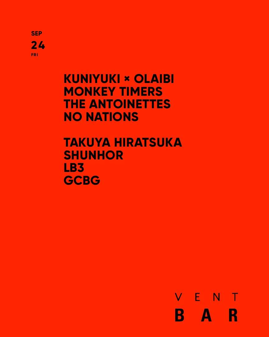 Kuniyuki x Olaibi - Flyer front