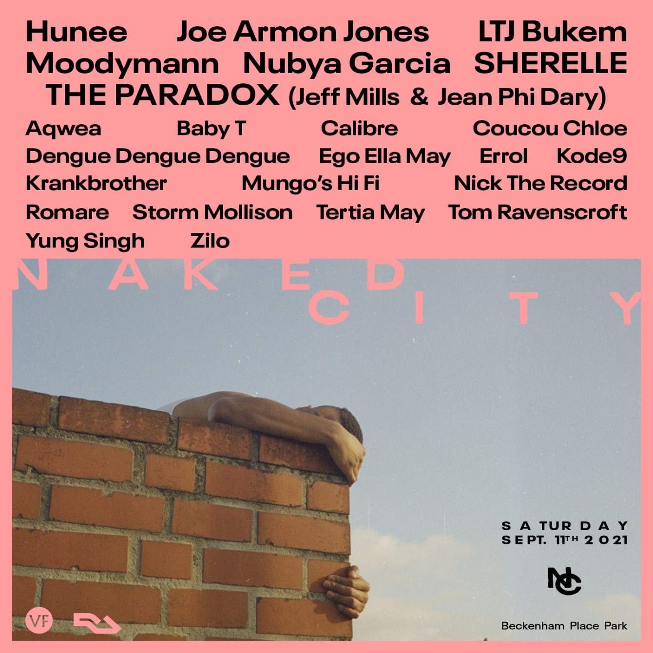 Naked City - Flyer front