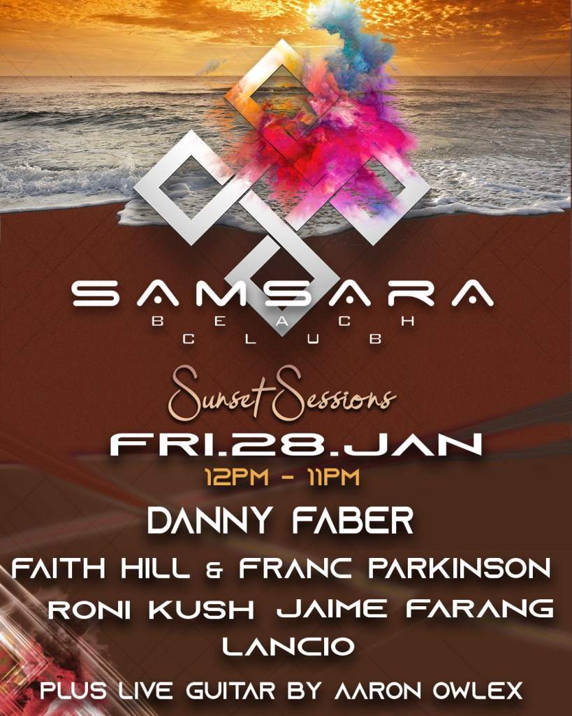 Samsara Beach Club x Danny Faber at Samsara Beach Club, Thailand