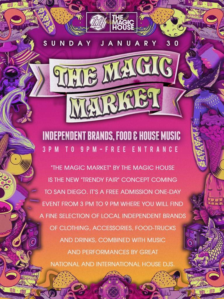 The Magic Market feat. Cinthie FREE EVENT at 1835 Creative Studios