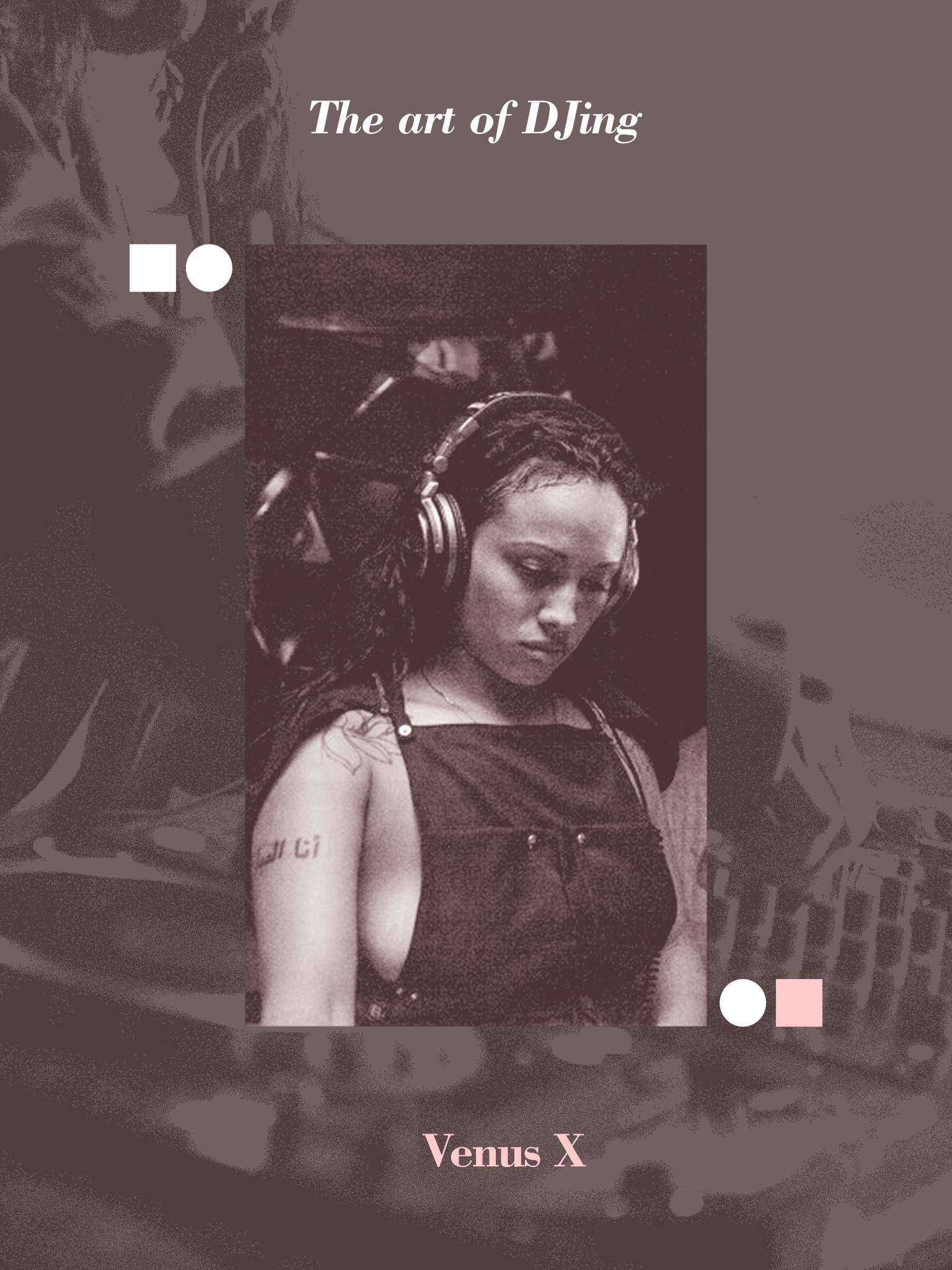 洋楽 G-RAP VENUS Venus X - the GHE20G0TH1K founder and Girl with the Green Hair A