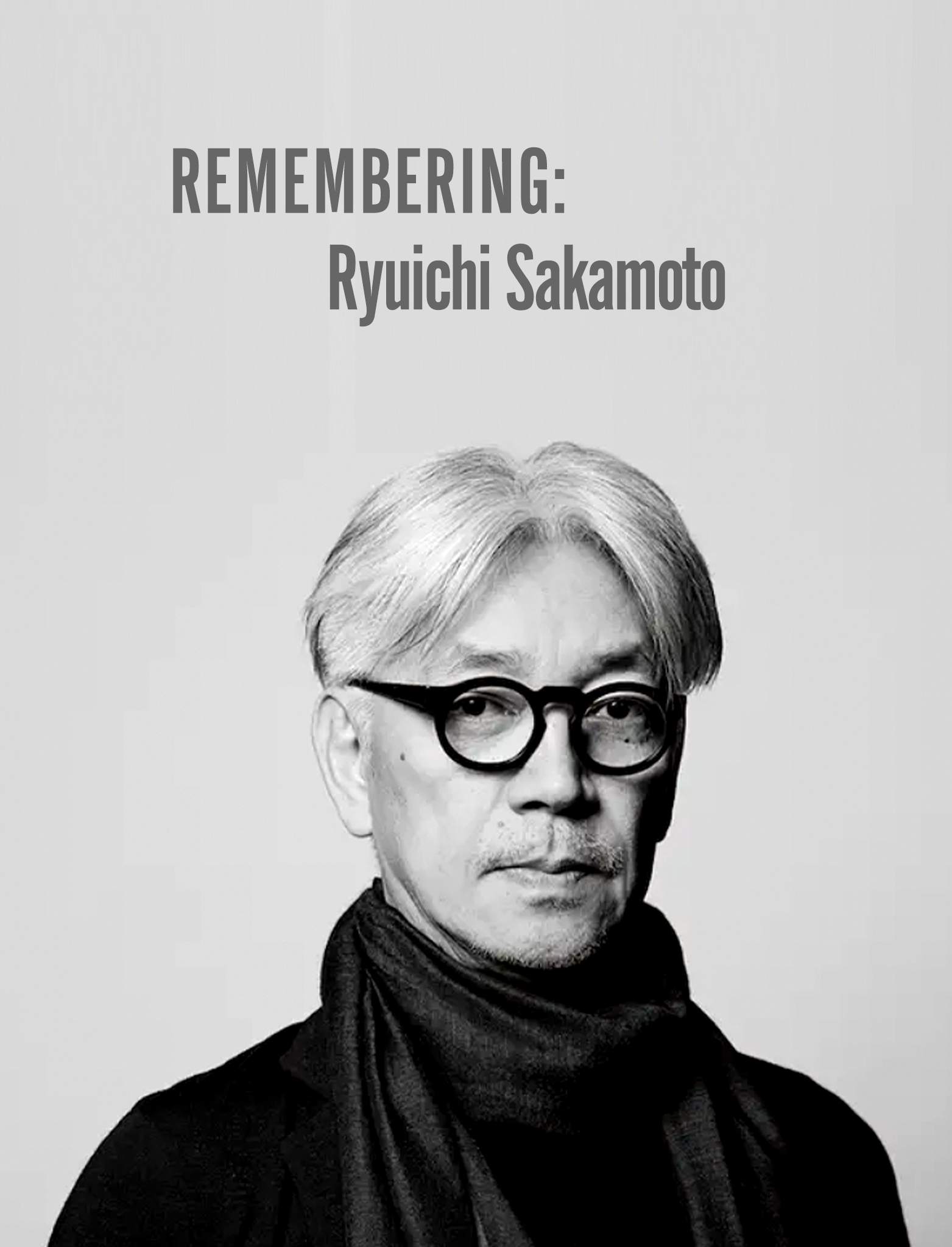 Ryuichi Sakamoto · Artist Profile