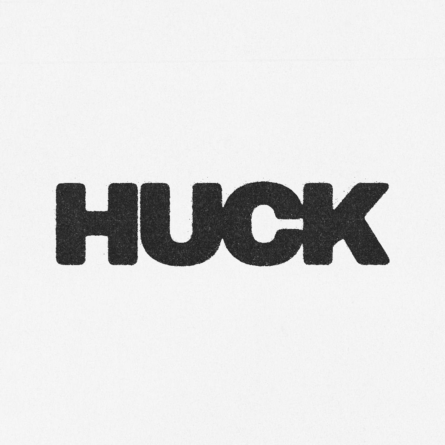 Huck Magazine Logo Huck Magazine Adam Gullickson Design Portfolio