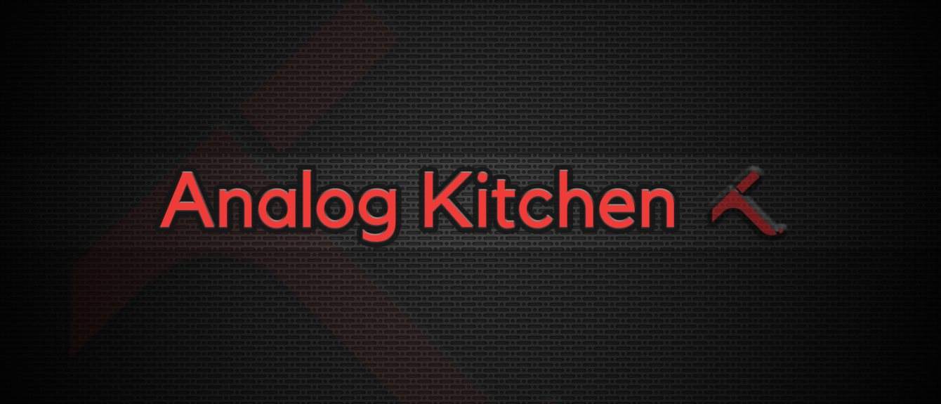 Cover image for Analog Kitchen