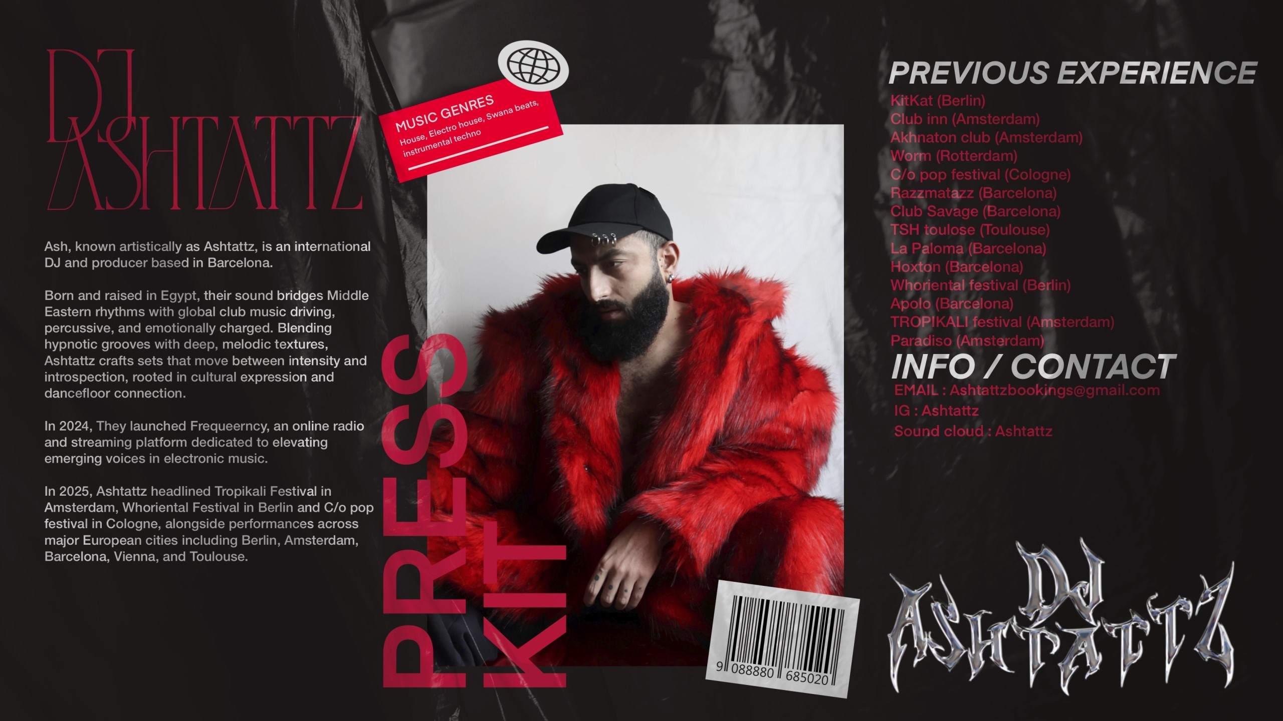 ASHTATTZ · Artist Profile