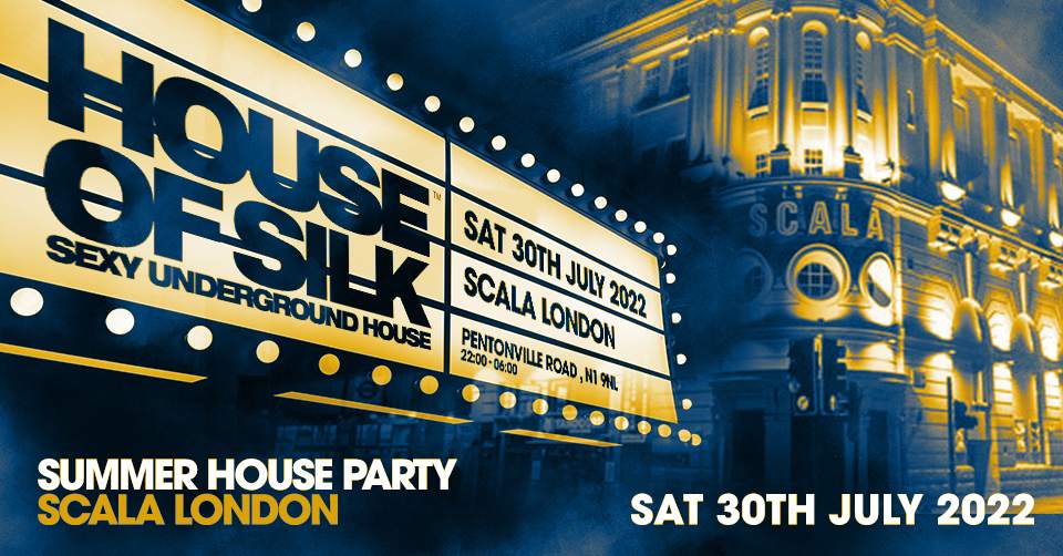 House Of Silk - Summer House Party - Flyer front