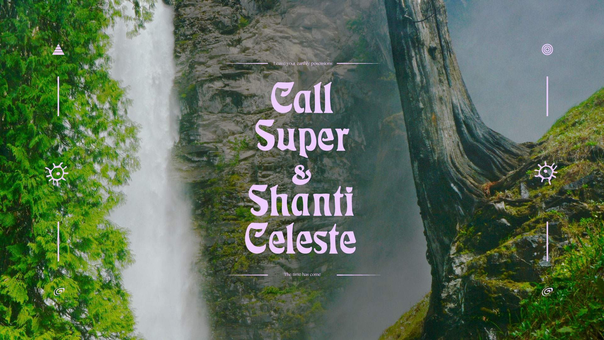 Call Super & Shanti Celeste {from~start~to~finish} - Flyer back