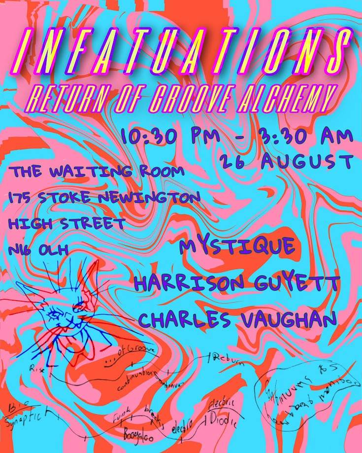 Infatuations: Return of Groove Alcehmy - Flyer front