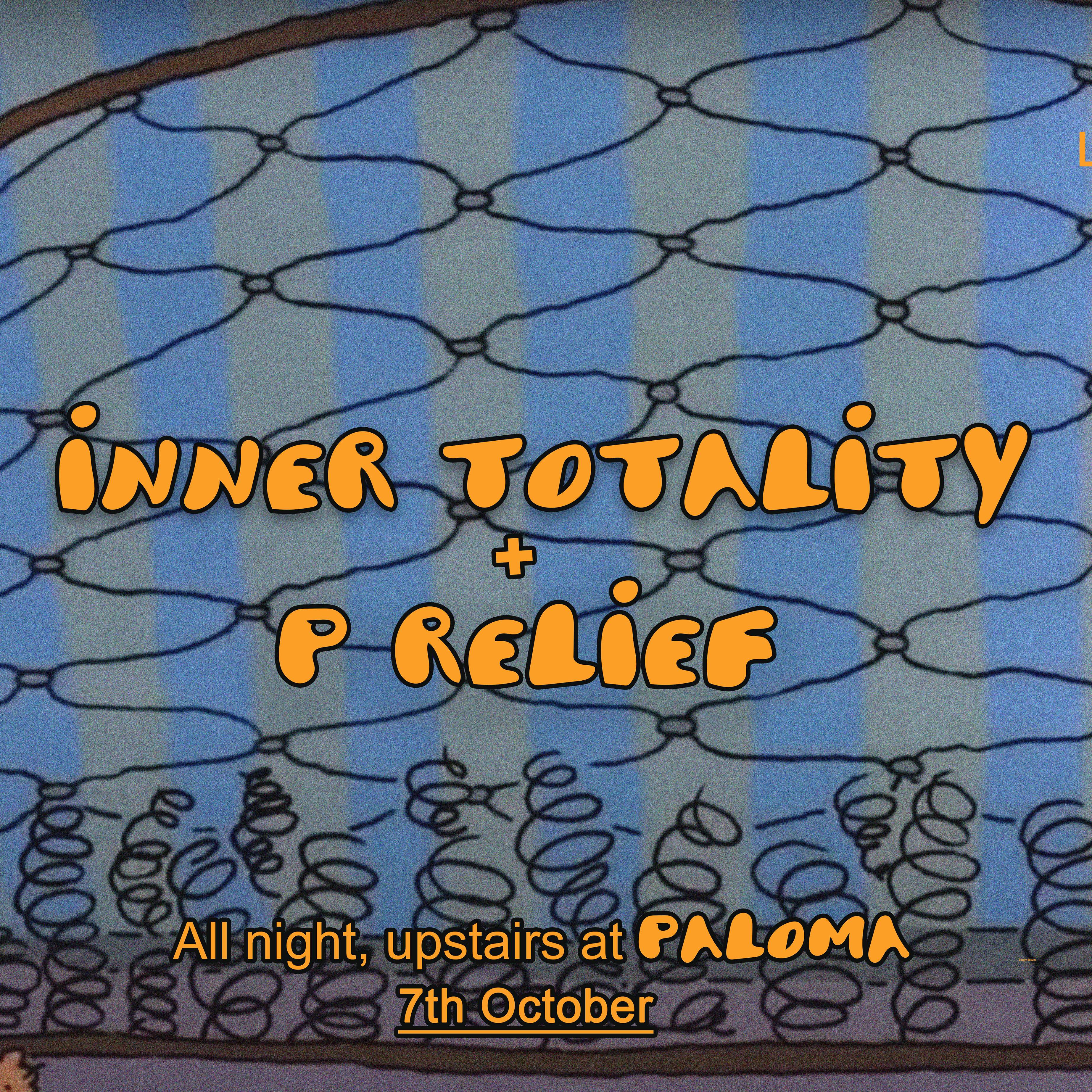 Inner Totality & P Relief - Flyer front