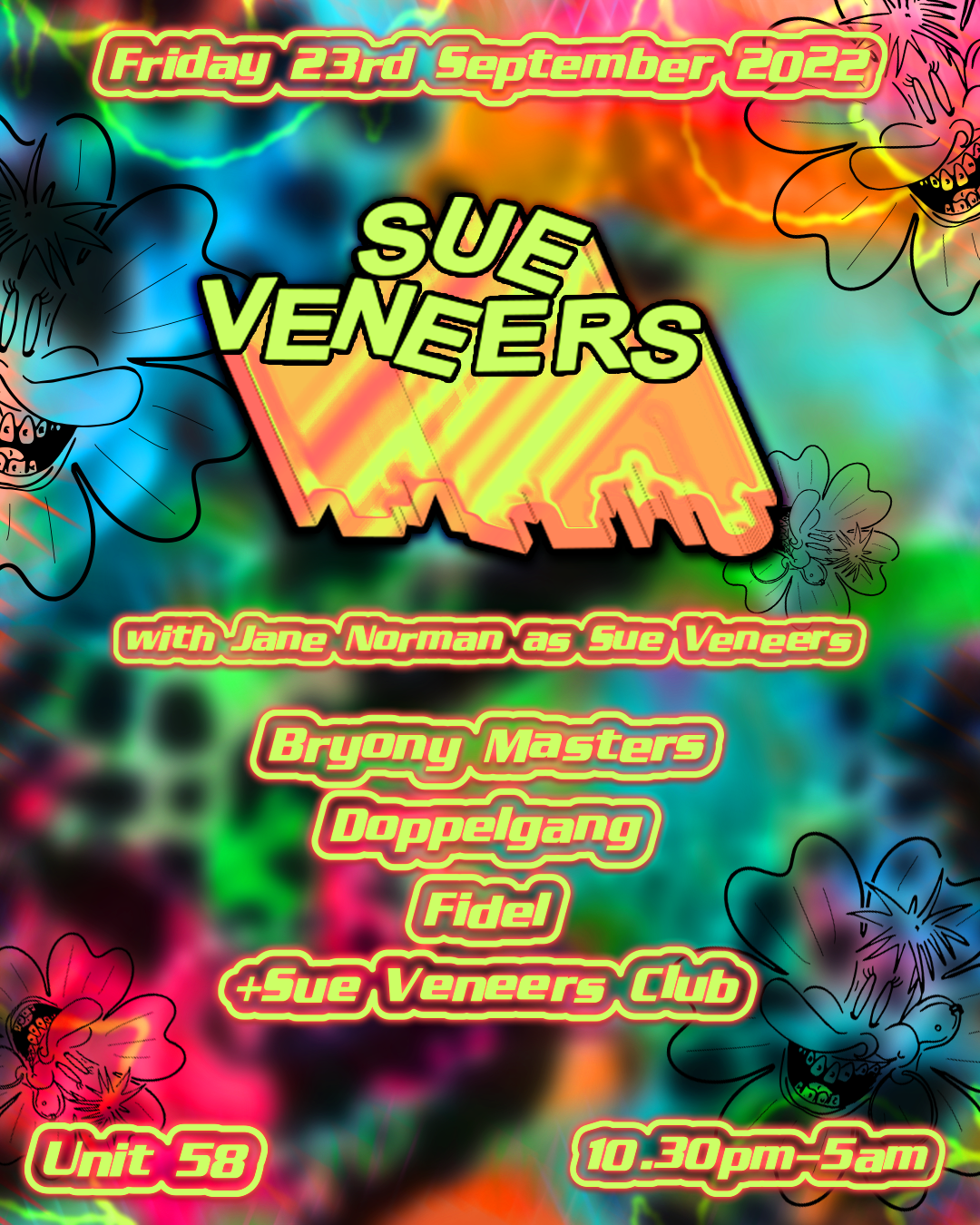 Sue Veneers - Flyer back